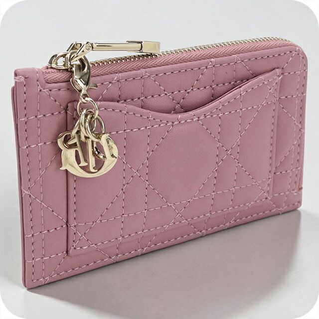 ディオール Dior 財布 レディース レディディオール コスモスジップカードホルダー