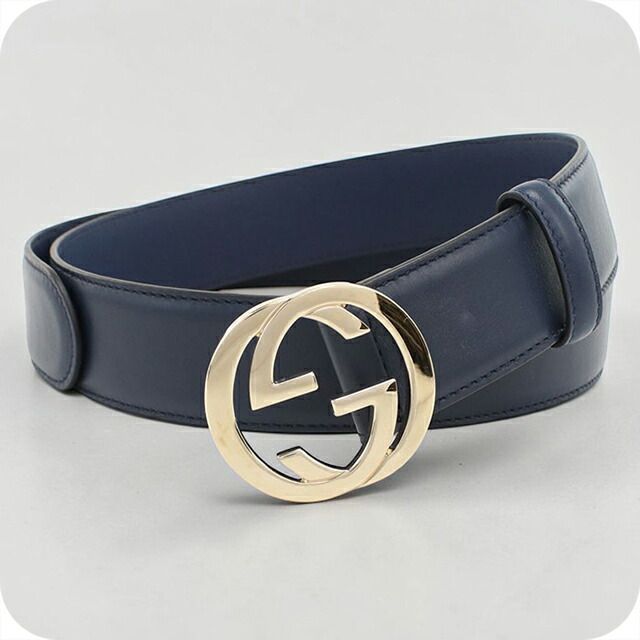 グッチ GUCCI ベルト メンズ 546386 インターロッキングG レザーベルト