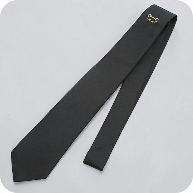 グッチ GUCCI ネクタイ メンズ 819256 4E009 1000 ホースビット シルクジャカード ネクタイ