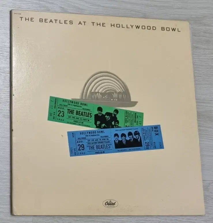 ビートルズ Hollywood Bowl (開梱 LP ）