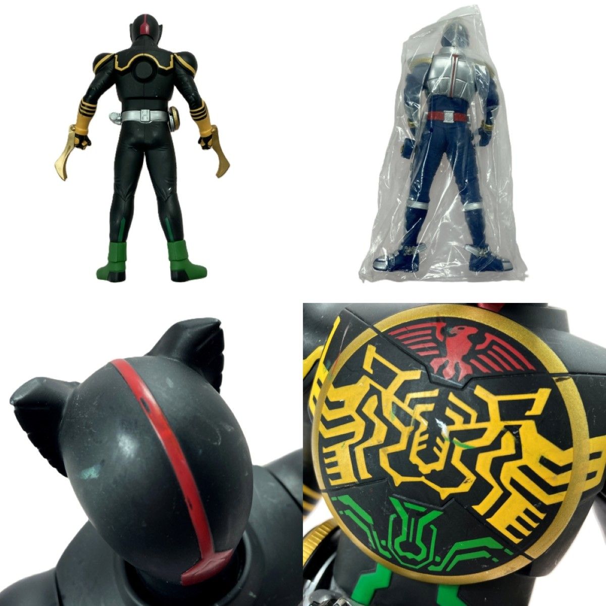 仮面ライダー ブレイド/オーズ ビッグサイズ ソフビフィギュア 2体