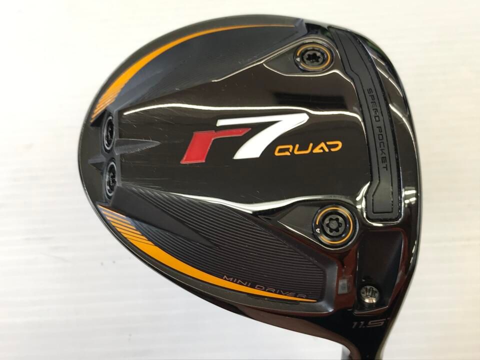 テーラーメイド　r7 QUAD MINI DRIVER　11.5度　Diamana SILVER TM55(r7 QUAD)　Sフレックス　ドライバー　中古　ゴルフドゥ！深谷店【最短即日発送】