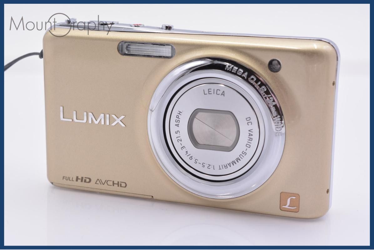 【美品・動作保証】 パナソニック Panasonic LUMIX DMC-FX77 同梱無料 #ks87