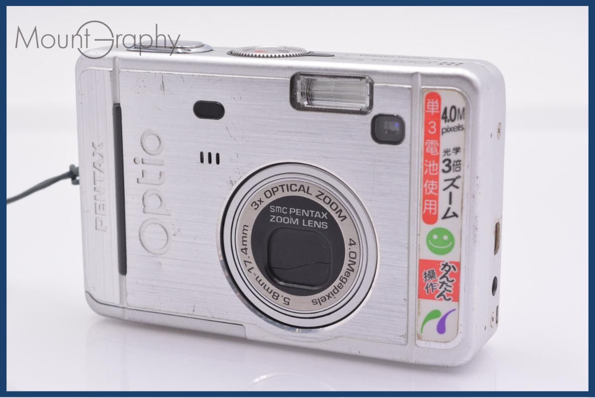 【動作保証】 ペンタックス PENTAX Optio S40 3X 単三電池仕様 同梱無料 #ks89