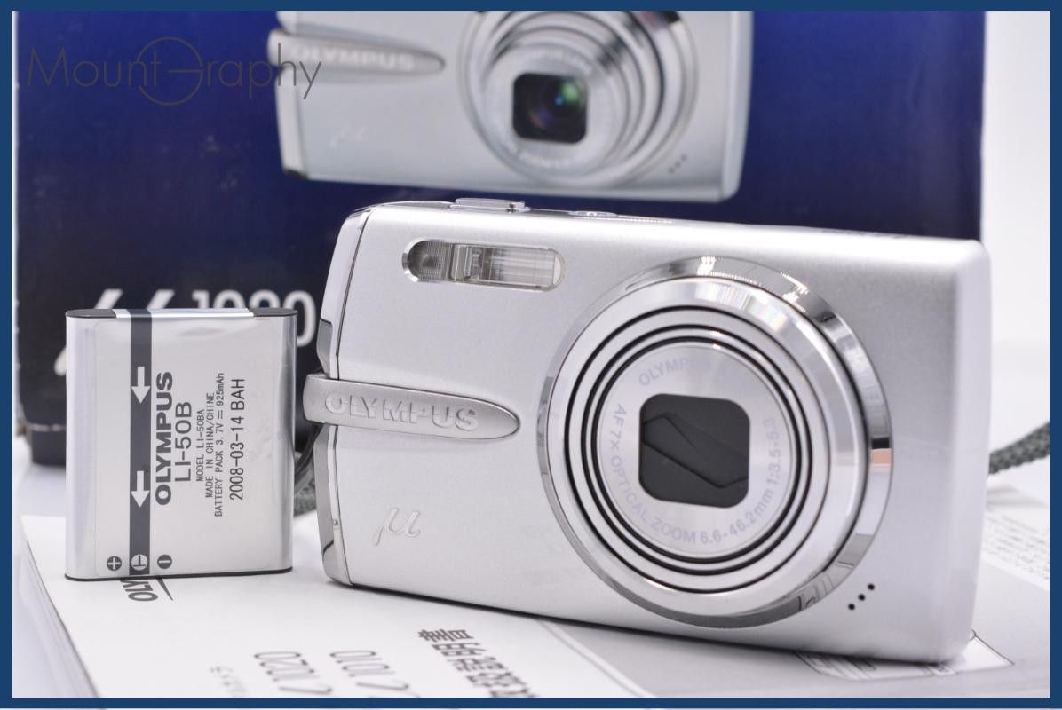 難あり オリンパス Olympus μ1020 7X 元箱、バッテリー、取扱説明書付属 同梱無料 #ks119