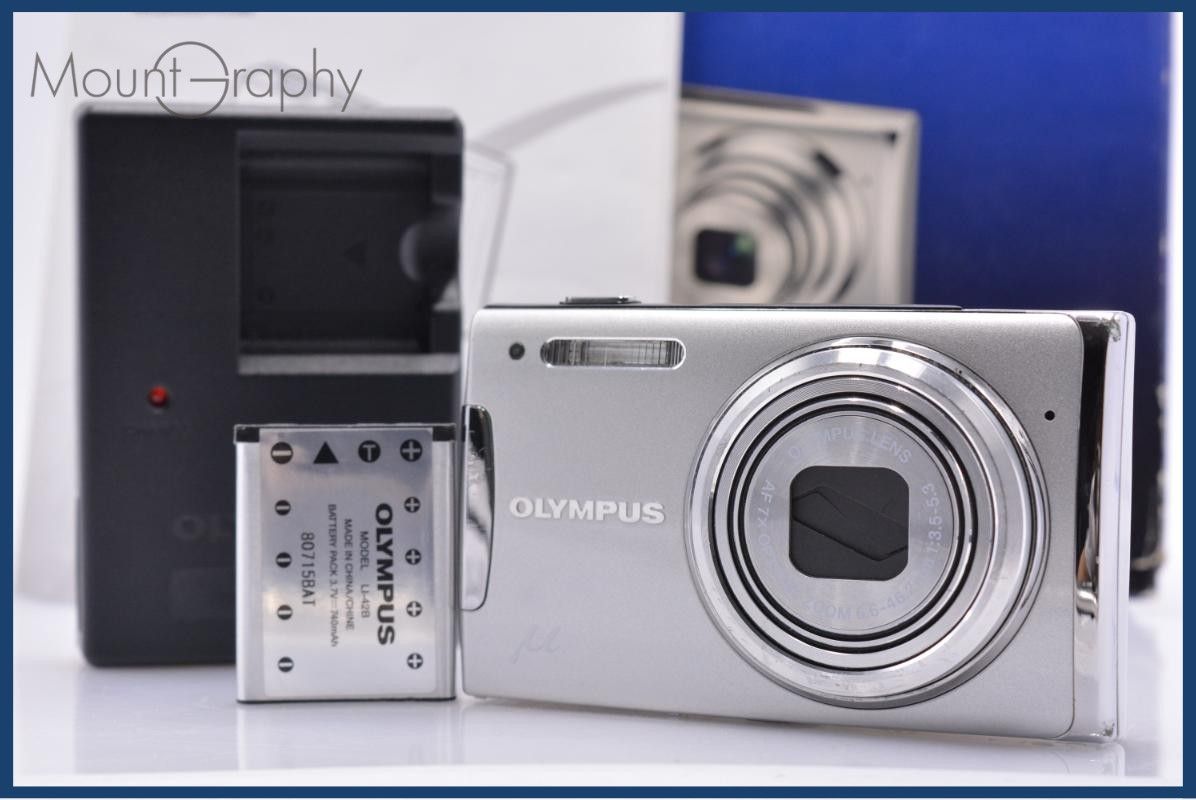 オリンパス Olympus μ1060 7X 元箱、バッテリー、充電器、取扱説明書付属 同梱無料 #ks122