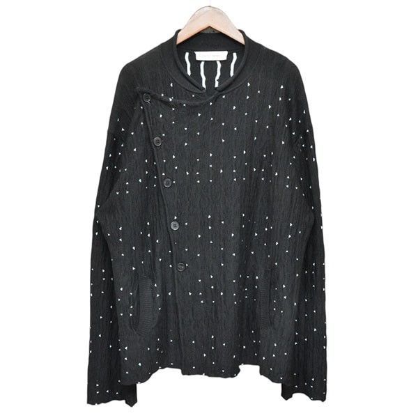 Kiko Kostadinov　キココスタディノフ　2025AW　RADAY KNITTED JACKET　ラデイニッテッドジャケット　デザインオーバーサイズニットセーター　カーディガン　KKAW25KN05-101　8054000245031