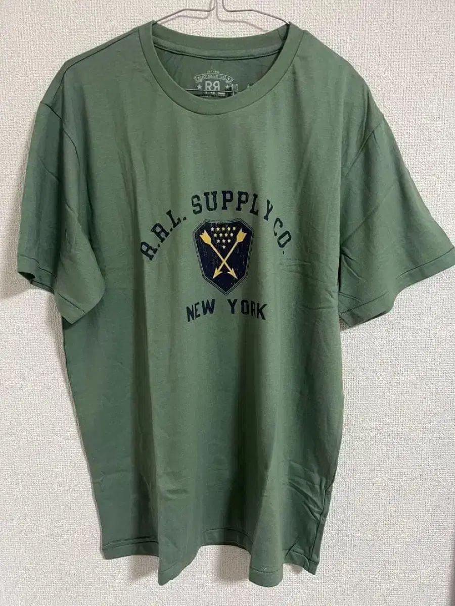 RRL(ダブルアールエル) グリーン プリンティング 半袖 Tシャツ 19,861円