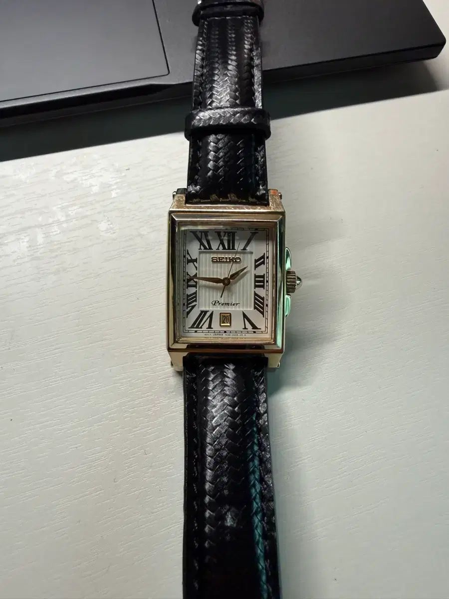 正規品 SEIKO セイコー プレミア クオーツ ゴールド LEE(skk720p1)