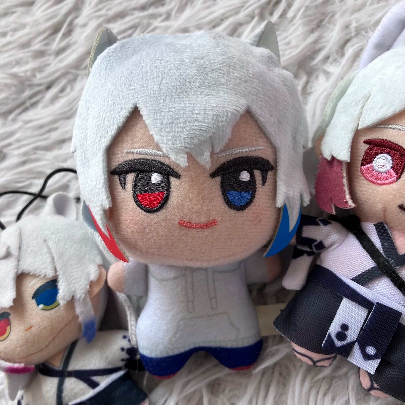 カラフルピーチ ちびぐるみ おそろいパーカー どぬく ちびぐるみ 3点