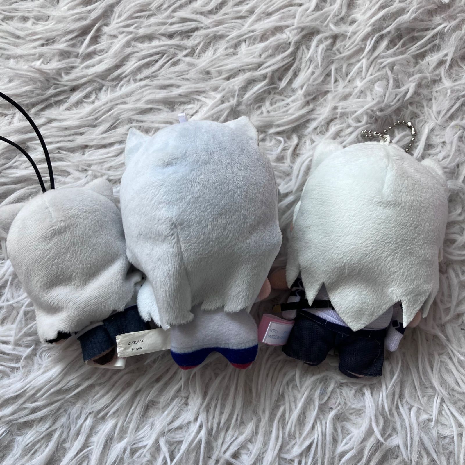 カラフルピーチ ちびぐるみ おそろいパーカー どぬく ちびぐるみ 3点