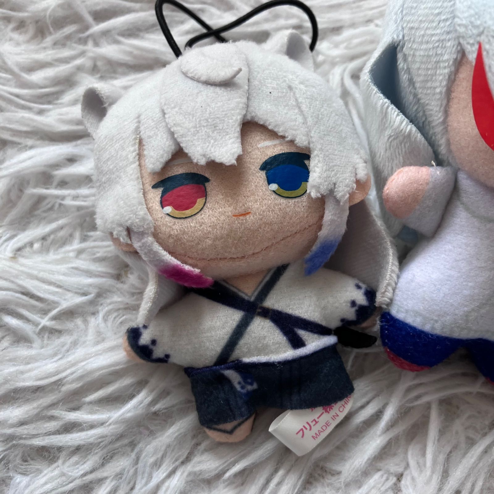 カラフルピーチ ちびぐるみ おそろいパーカー どぬく ちびぐるみ 3点