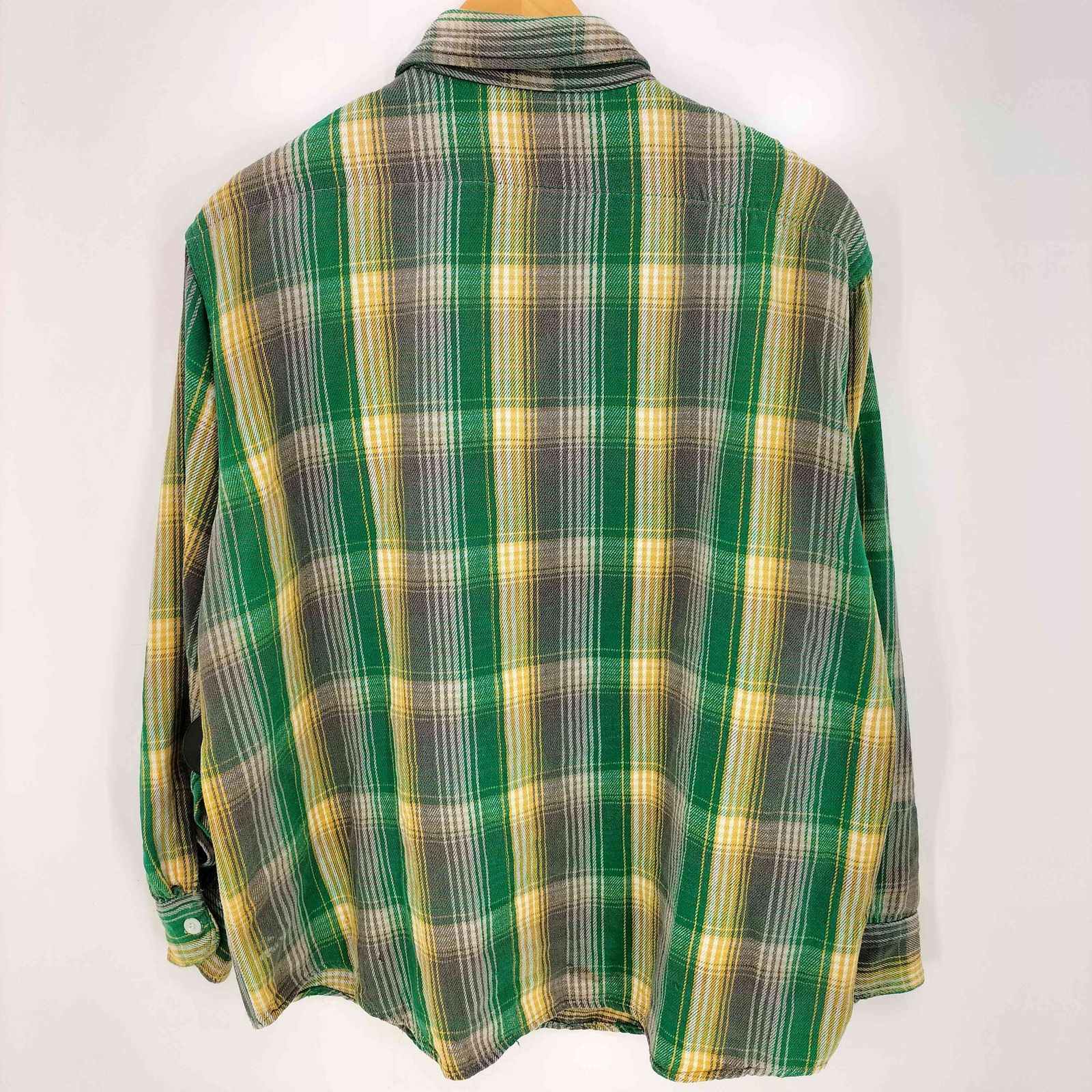 ビッグマック BIG MAC 60s チェック フロントダブルポケット L/S