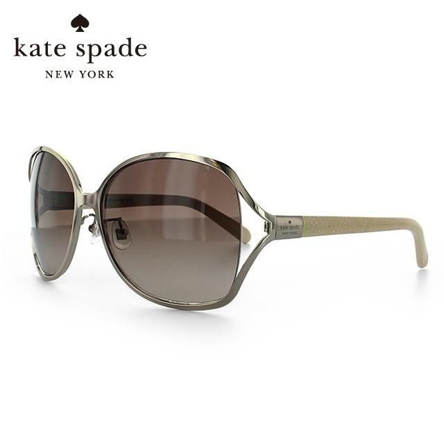 ケイトスペード kate spade サングラス VALERIA FS IKP/J6 61 ゴールド/ゴールドグリッター アジアンフィット UVカット プレゼント ギフト 10,519円