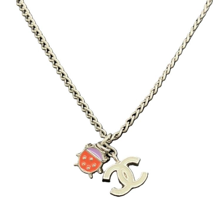 ■ □ 45426★04P シャネル ネックレス てんとう虫 ココマーク ♪CHANEL シャネル ネックレス てんとう虫 04P - メルカリ