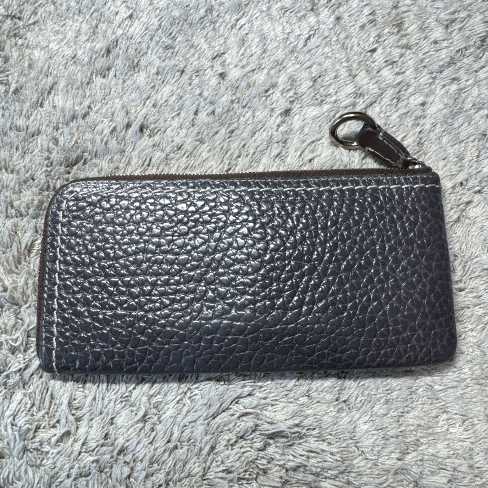 PELLE BORSA ペレボルサ 長財布 L字ファスナー レザー - メルカリ