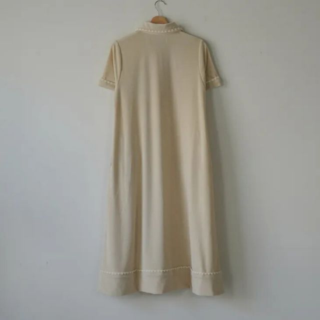 【新品】 ワンピース ASEEDONCLOUD | Grain suck Pile Dress (ivory) size O/S | ワンピース ドレス パイル素材 26ss 261802-iv