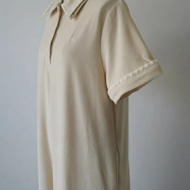 【新品】 ワンピース ASEEDONCLOUD | Grain suck Pile Dress (ivory) size O/S | ワンピース ドレス パイル素材 26ss 261802-iv