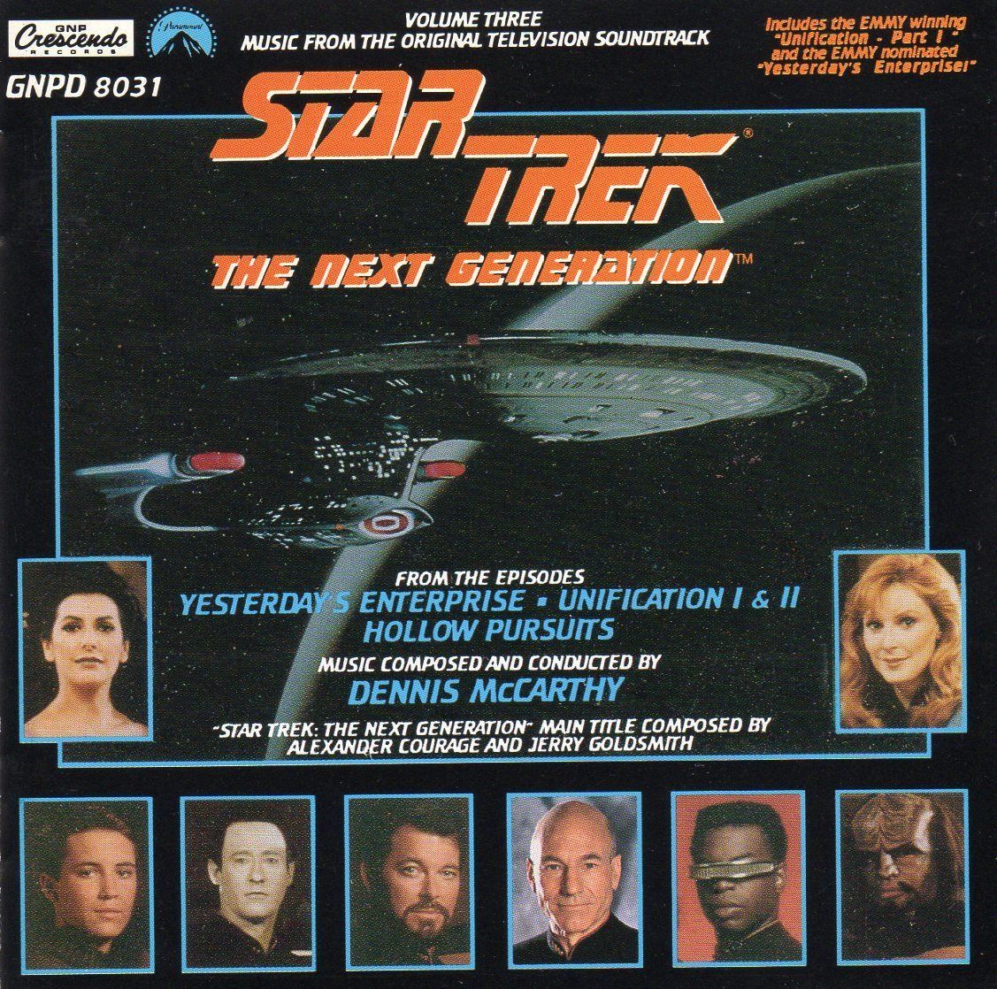 【CD】新スター・トレック ～ネクスト・ジェネレーション VOL.3