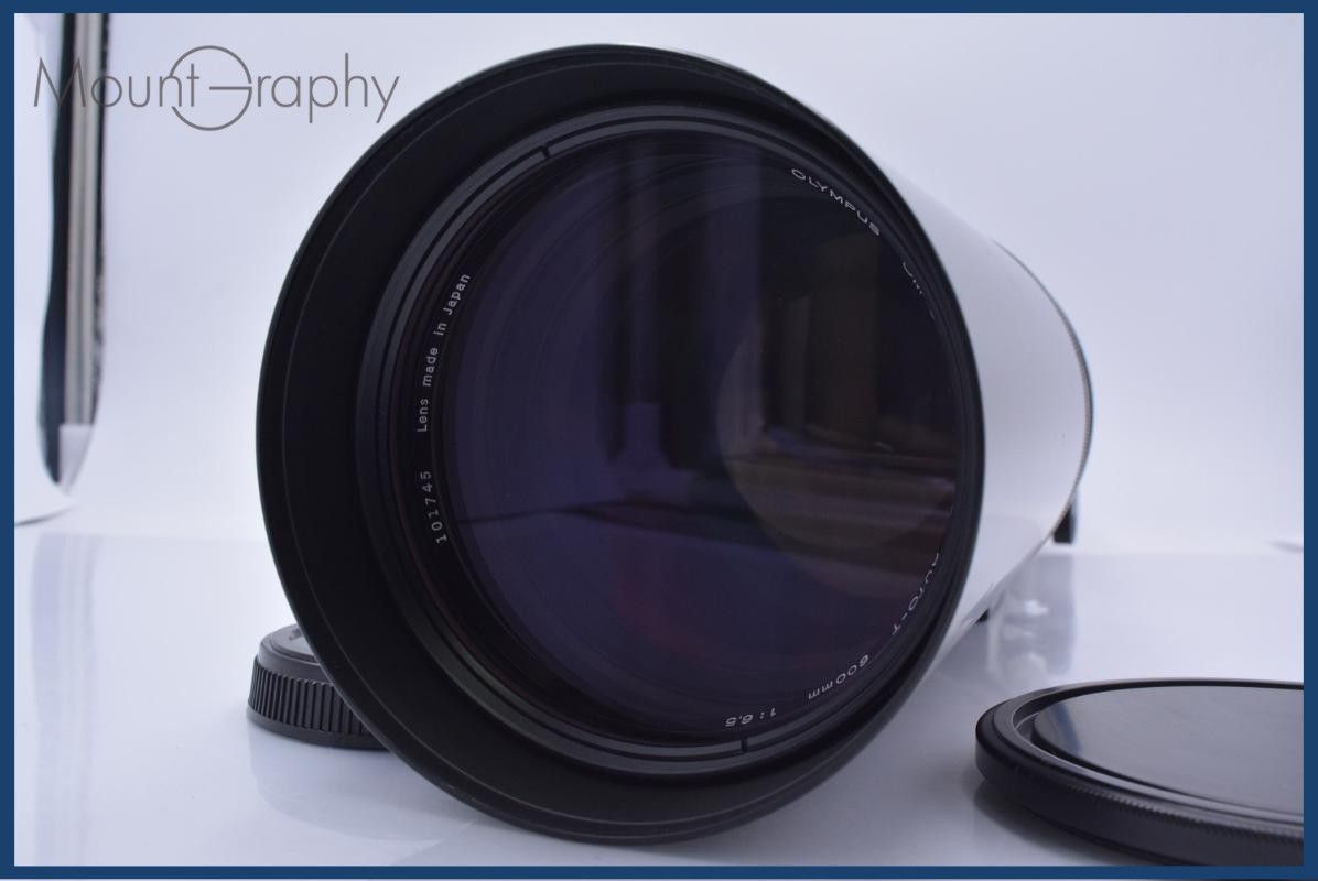 【動作保証】 オリンパス Olympus OM-SYSTEM ZUIKO AUTO-T 600mm F6.5 前後キャップ付 同梱無料 #yk8297