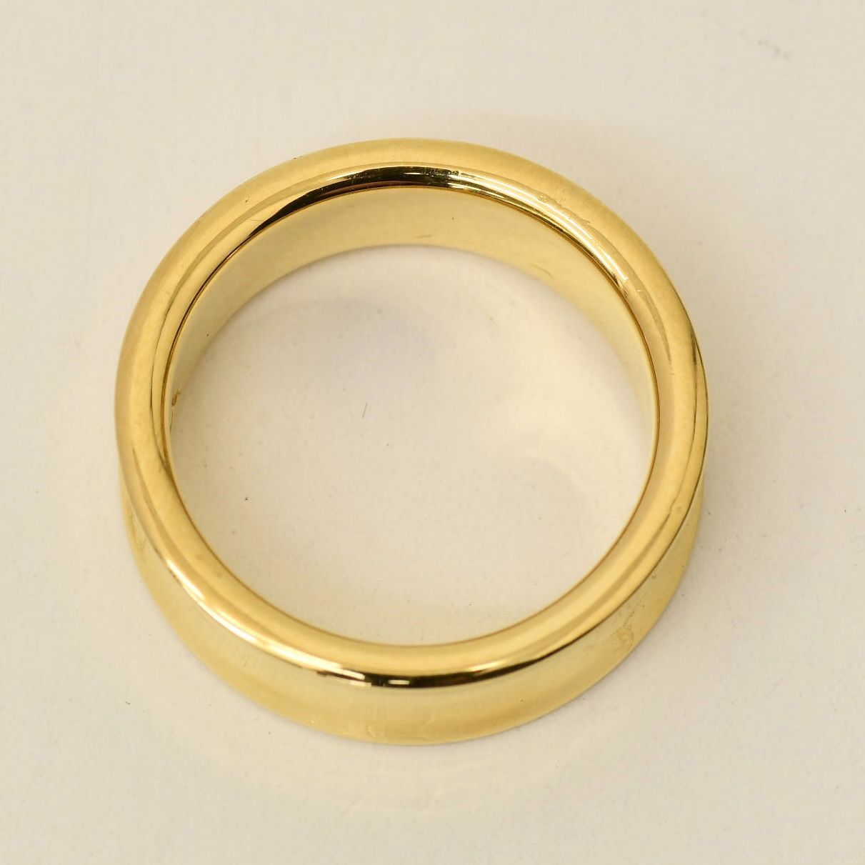 Tiffany & Co. ティファニー 750 ナローリング 9号 6.7g 1837 1997 K18