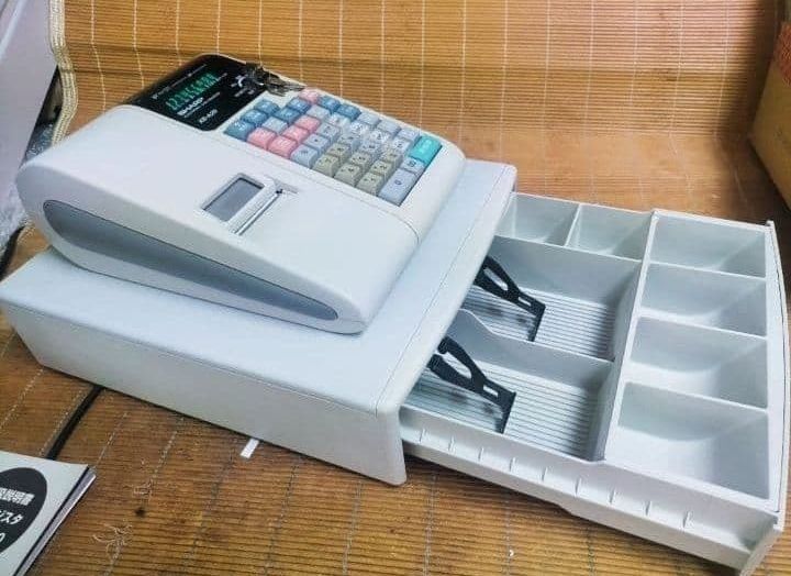 シャープレジスター XE-A20 店名設定無料ロゴ可能機種 000340 - メルカリ