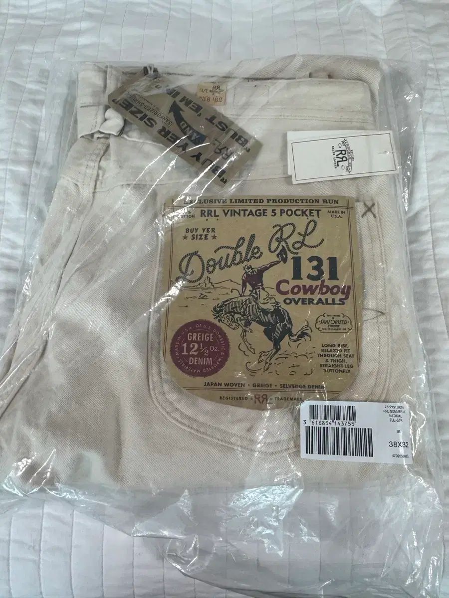 RRL リミテッドエディション 빈파포 エクリュ