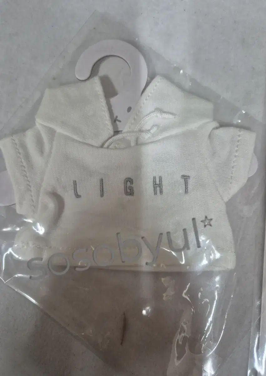 (未開封)EXO ベクヒョン(BAEKHYUN) LIGHT フードTシャツ 白