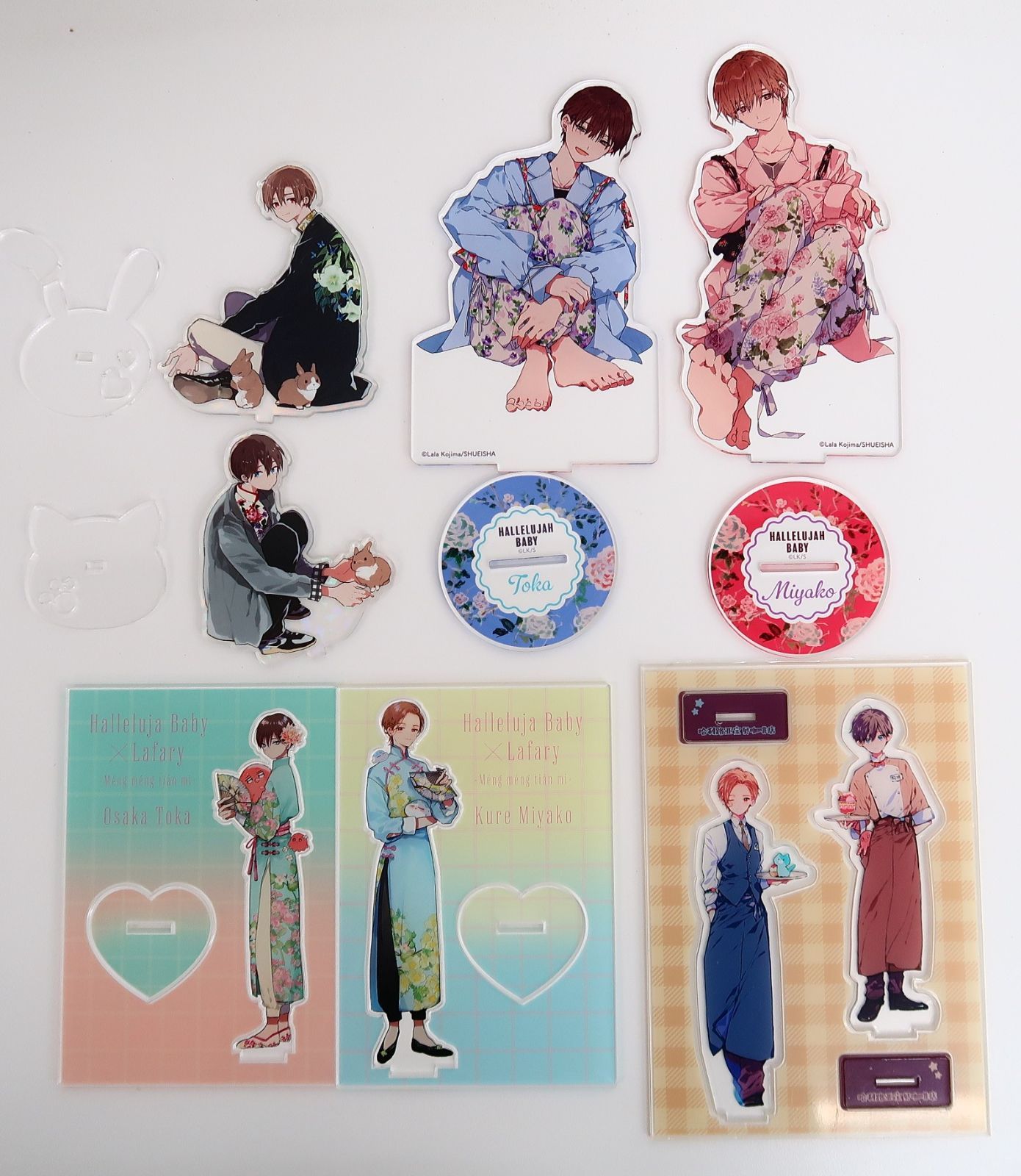 ハレルヤベイビー アクリルスタンド アクスタ セット 桜咲冬夏 呉都 7点セット/ハレルヤベイビー アクリルスタンド 呉都/桜咲冬夏 - メルカリ