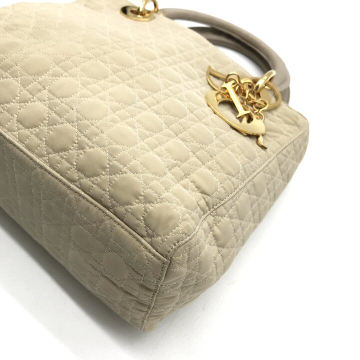 良品 Christian Dior レディディオール カナージュ ナイロン ハンド