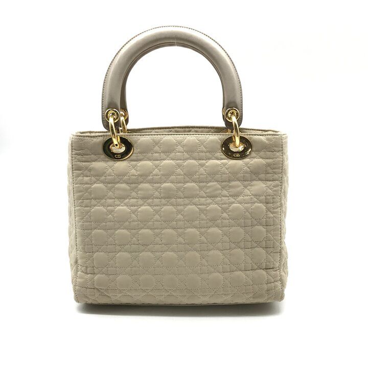 良品 Christian Dior レディディオール カナージュ ナイロン ハンド