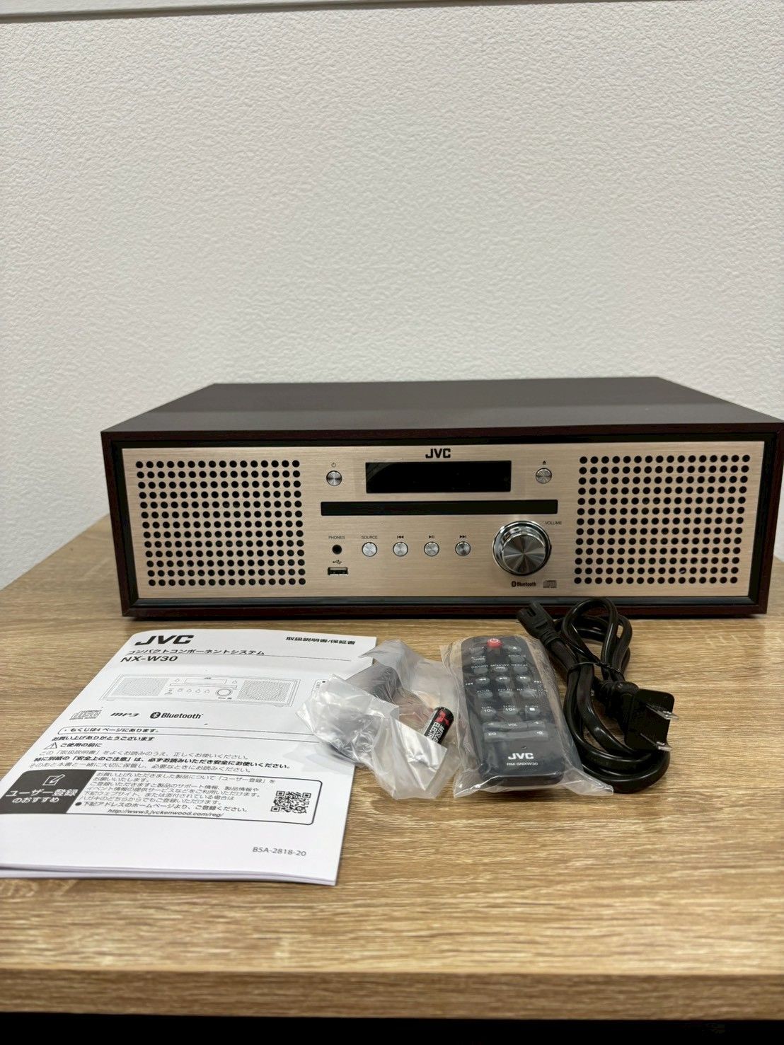 ジェイブイシー JVC コンパクトコンポーネントシステム NX-W30 ジェイブイシー JVC コンパクトコンポーネントシステム NX-W30