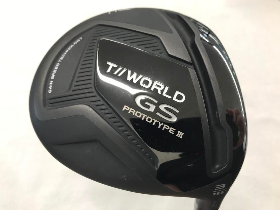 ホンマゴルフ　TOUR WORLD GS PROTOTYPE　15度　VIZARD FZ-5　Sフレックス　フェアウェイウッド　中古　ゴルフドゥ！NEXTさいたま三室店【最短即日発送】