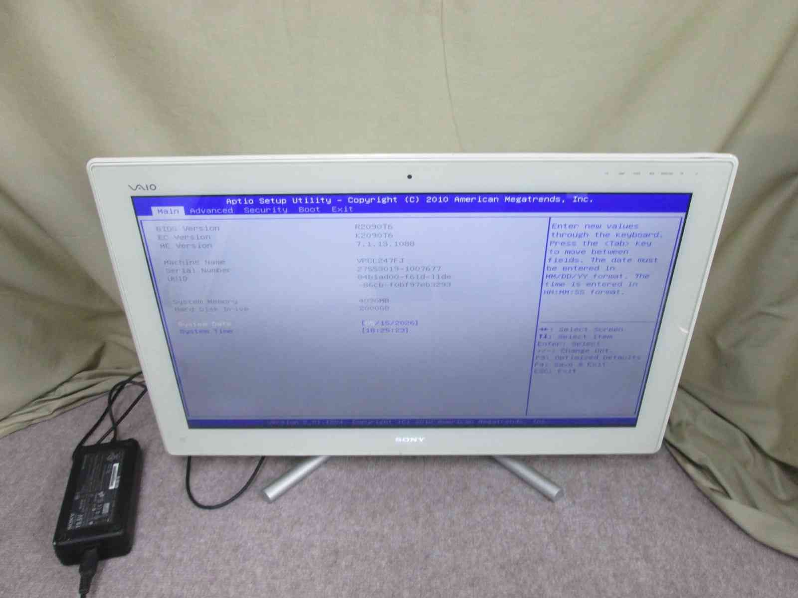 SONY VAIO VPCL247FJ【大容量HDD搭載】 Core i5 2450M 【Windows7世代