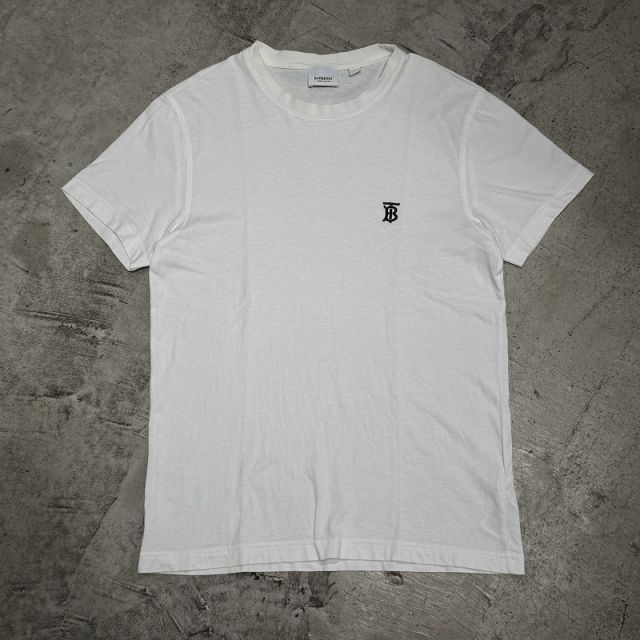 BURBERRY TB LOGO COTTON S/S T-SHIRT SIZE-S 8014021 バーバリー ロゴ TEE Tシャツ 心斎橋店