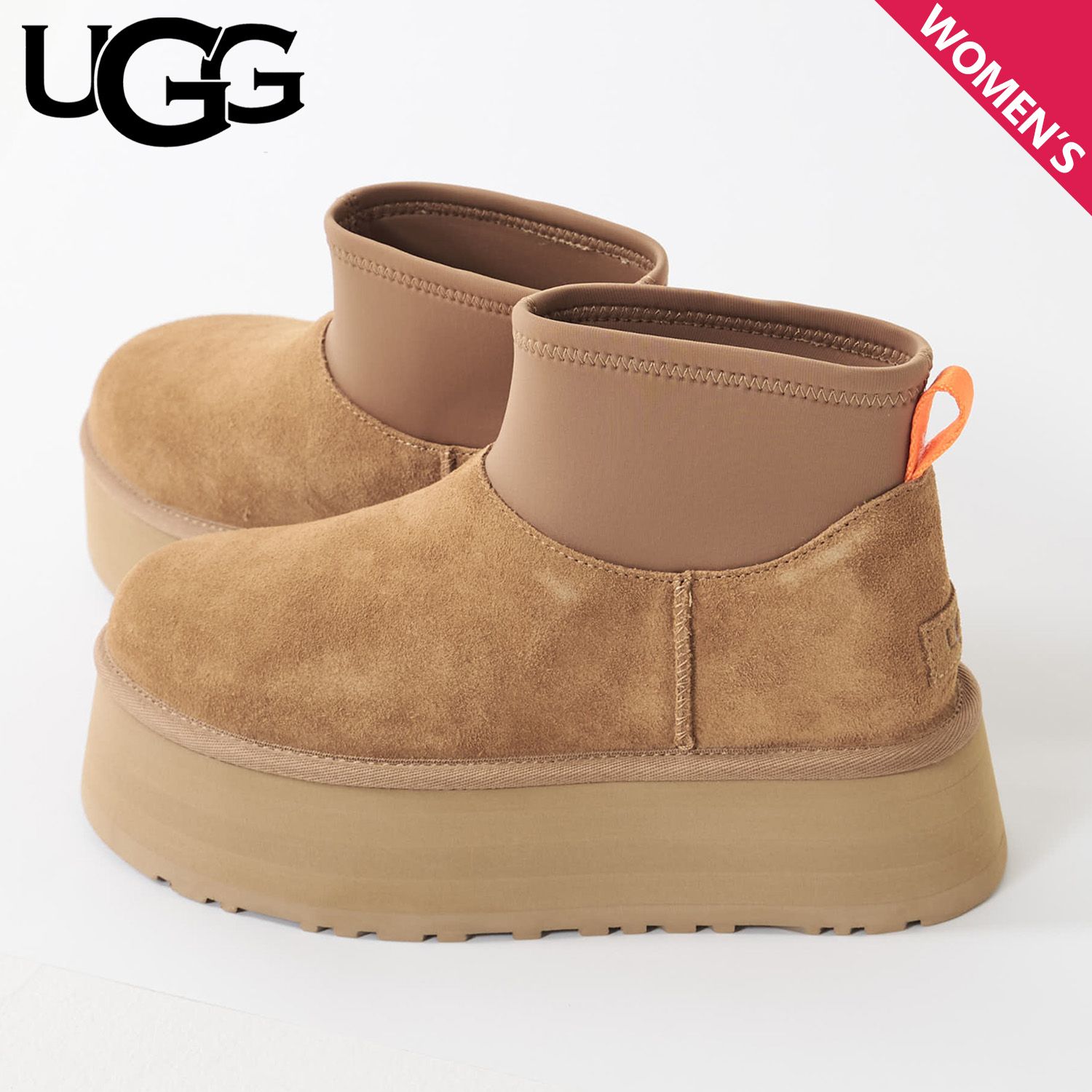 UGG アグ クラシックミニ ディッパー ブーツ レディース 厚底 CLASSIC MINI DIPPER 1168170