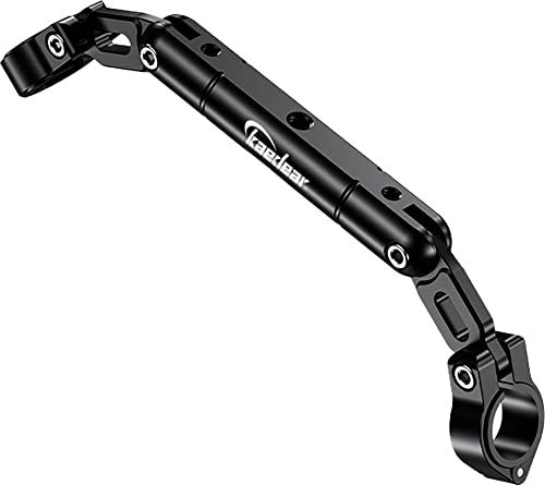Kaedear(カエディア) バイク クランプバー マルチバー マウント ハンドルブレース ダブルウィッシュバー KDR-HB4 (ブラック)(沖縄・離島の方不可) 8a80ceee