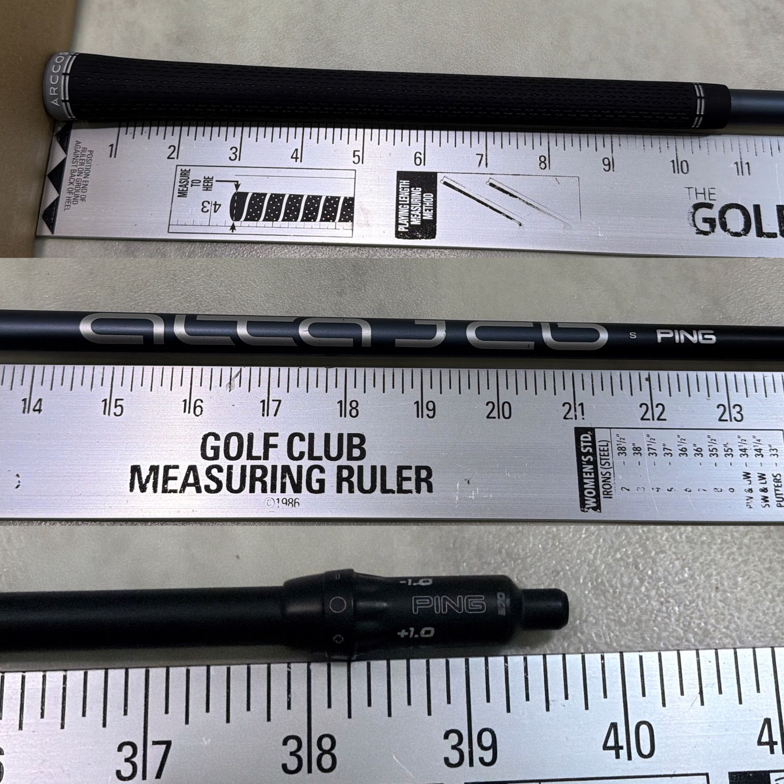 PING ALTA J CB SLATE シャフト 3UT用フレックスS - メルカリ