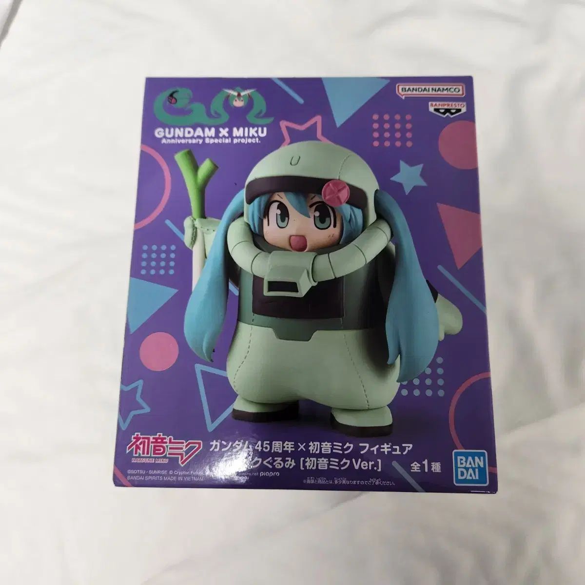 BANDAI ガンダムX初音ミク コラボ フィギュア