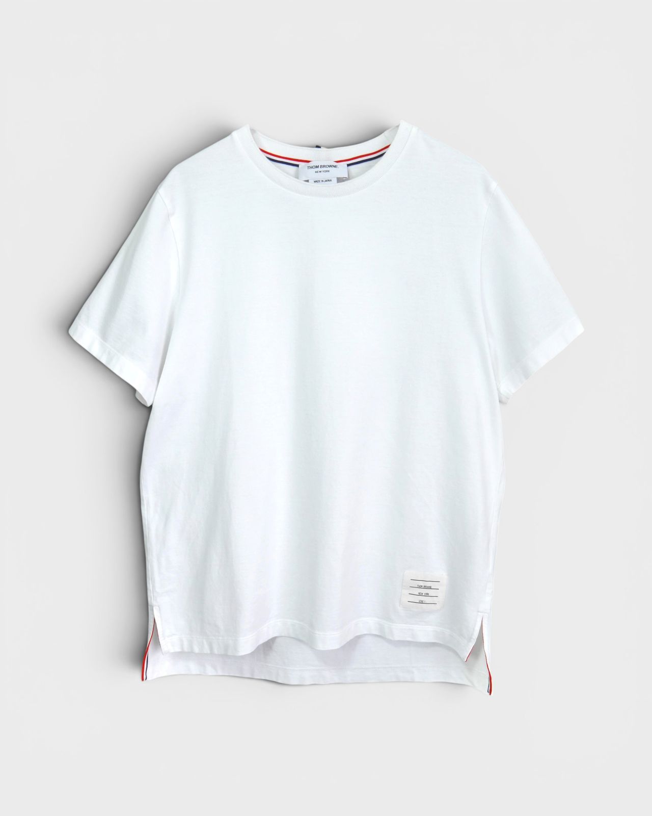 トムブラウン Tシャツ ホワイト メンズ