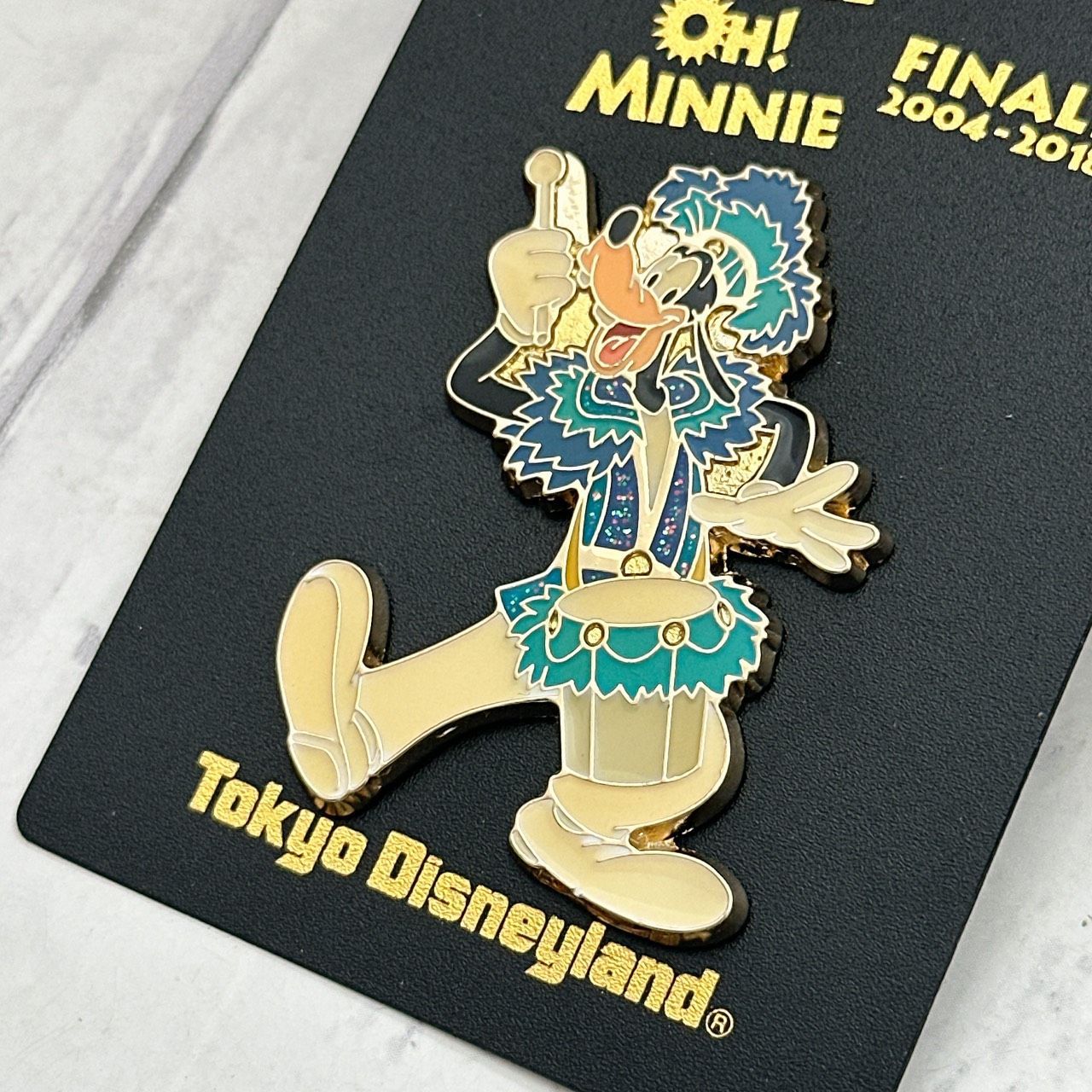 東京ディズニーランド ミニーオーミニー グーフィー ピンバッジ TDL
