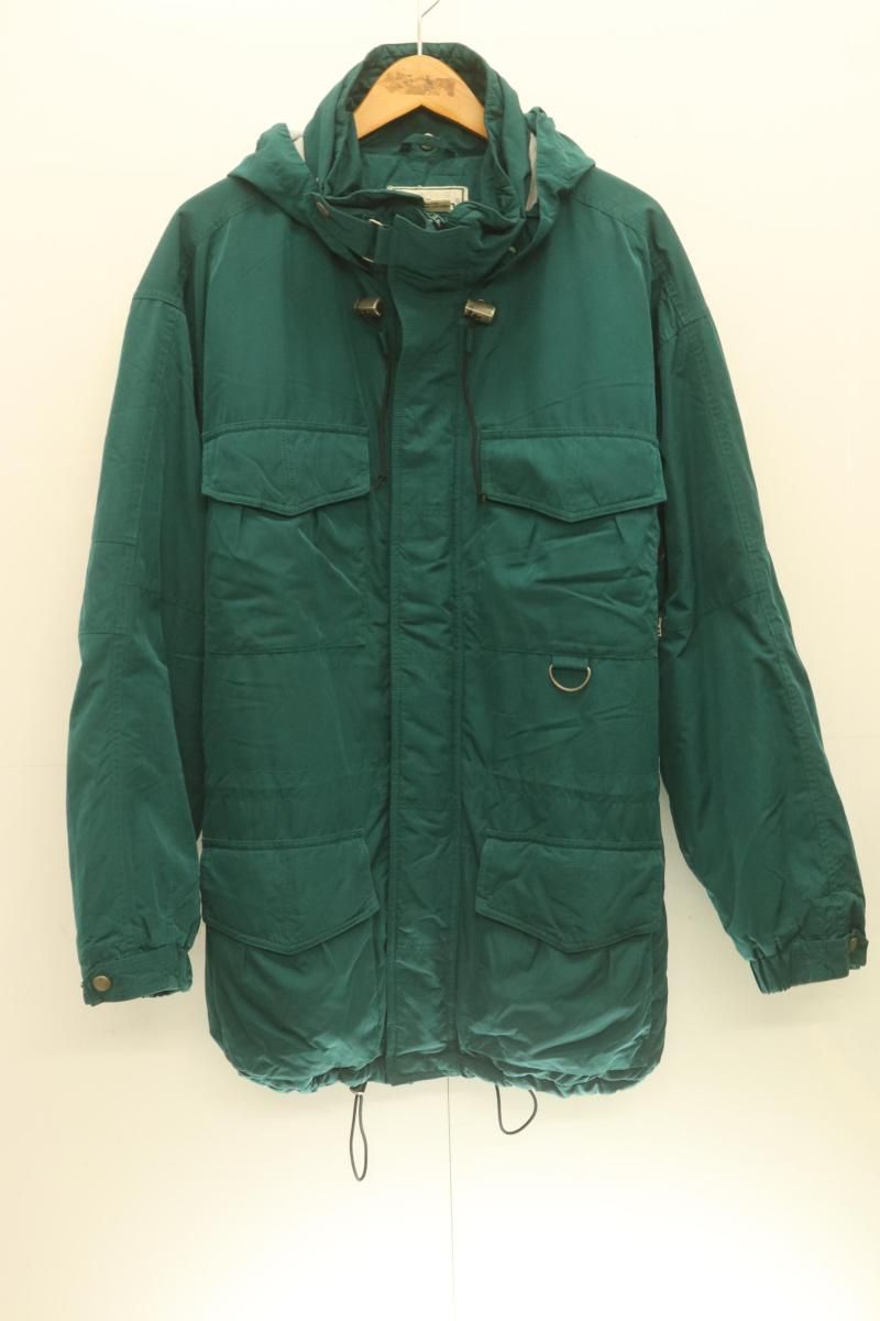 【中古】 L.L.Bean メンズジャケット M PRIMALOFT ジャケット L.L.Bean M 緑 グリーン 無地