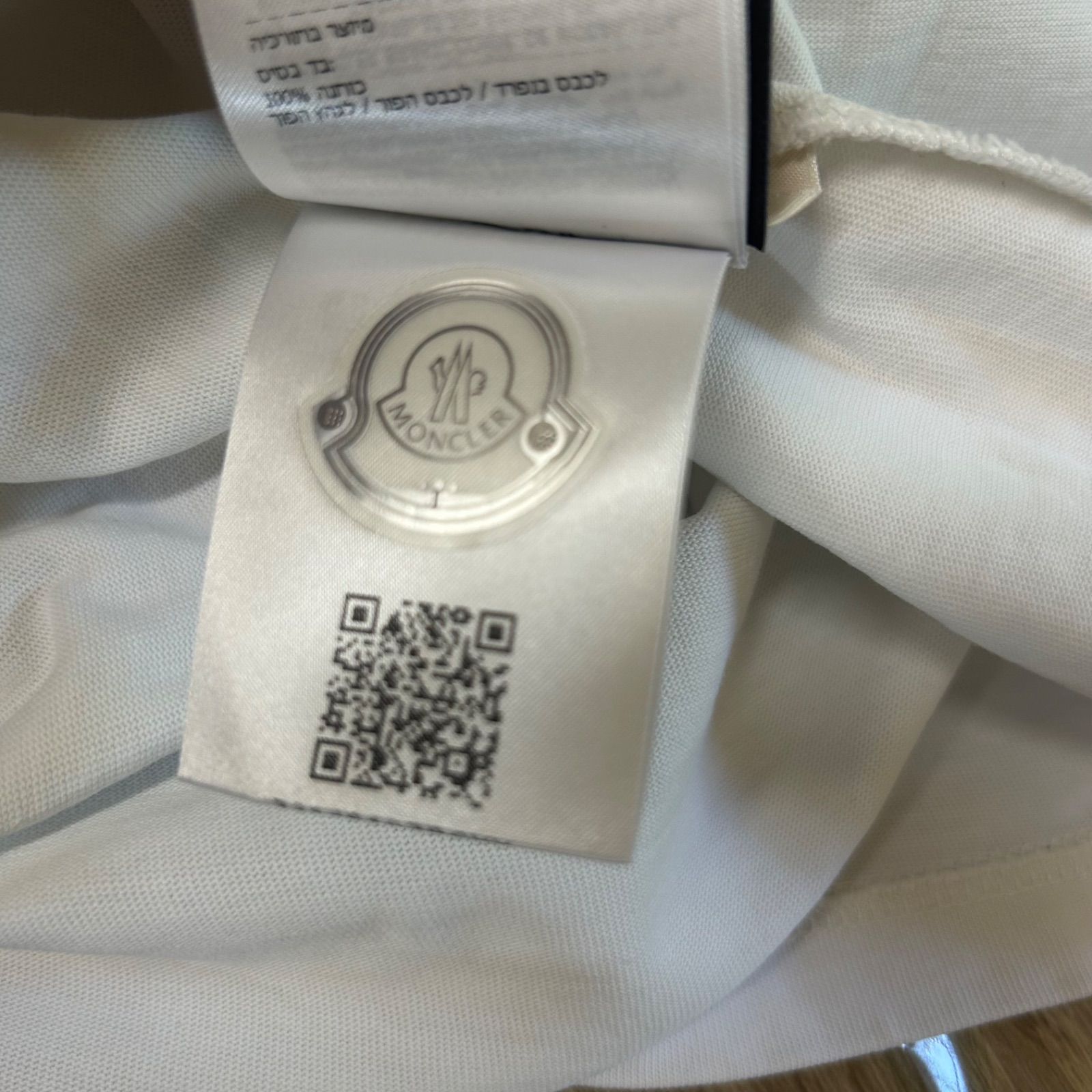 MONCLER モンクレール HYKEコラボ長袖Tシャツ ロンT ホワイト 白 L 