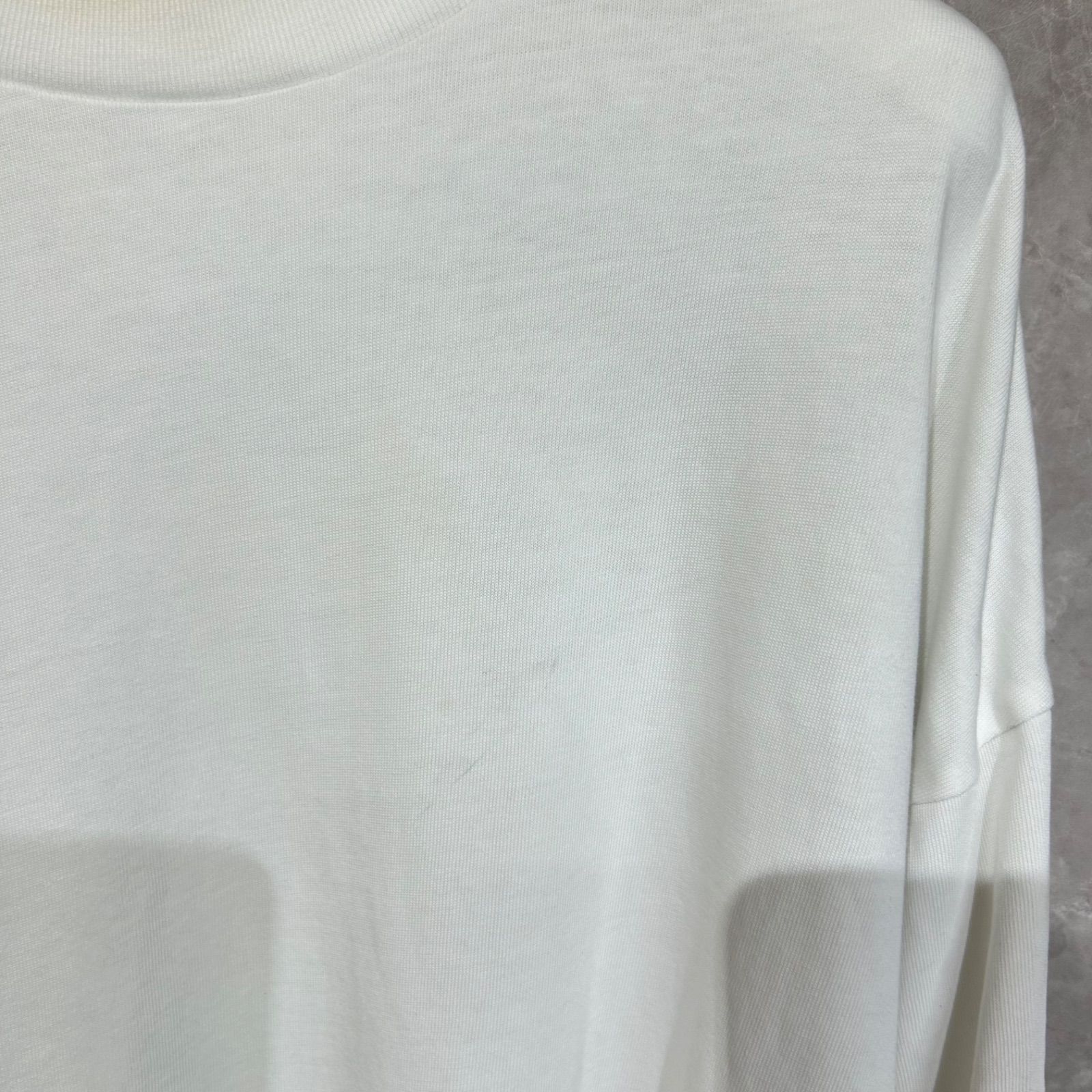 MONCLER モンクレール HYKEコラボ長袖Tシャツ ロンT ホワイト 白 L