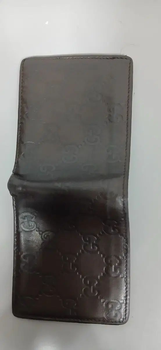 グッチ GGロゴ ブラウン 二つ折り財布
