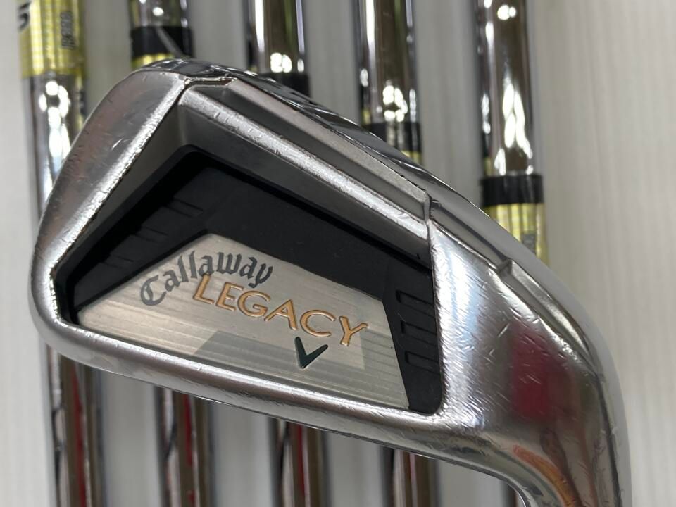 キャロウェイ　LEGACY (2010)　GS 85　R300フレックス　アイアンセット　中古【最短即日発送】