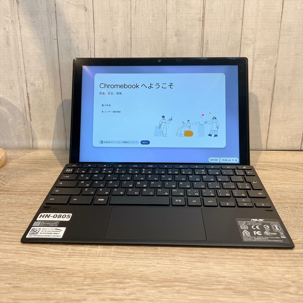 ジャンクPC】 ASUS Chromebook CM3000DVA-HT0019 ノートPC メモリ4GB