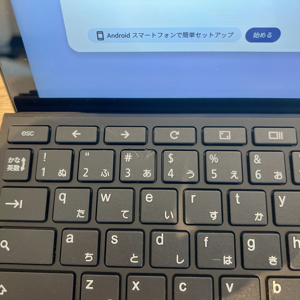 ジャンクPC】 ASUS Chromebook CM3000DVA-HT0019 ノートPC メモリ4GB