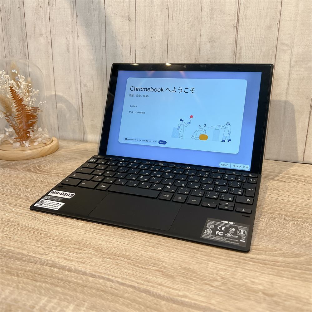 ジャンクPC】 ASUS Chromebook CM3000DVA-HT0019 ノートPC メモリ4GB