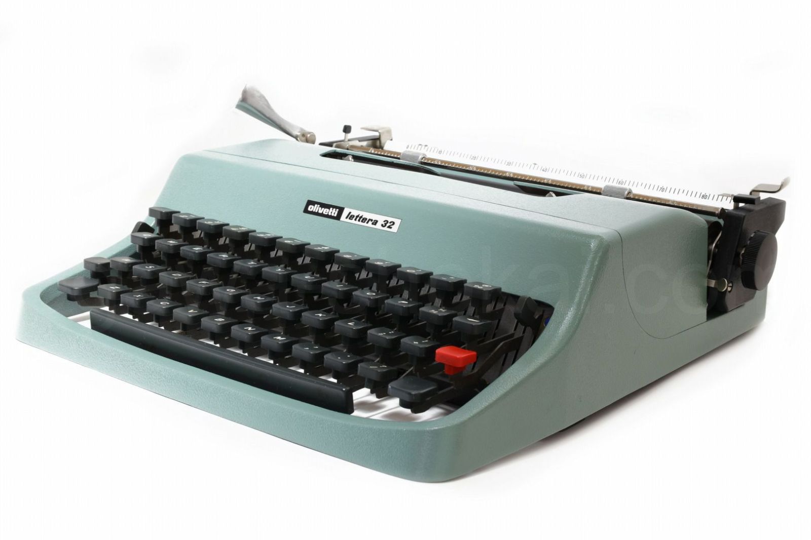 アンティーク　Olivetti Lettera 32 グリーン　タイプライター Olivetti Lettera 32 Original Green, Vintage Manual Typewriter